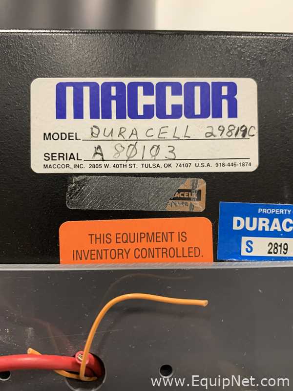 Maccor Series 4000 32 Channel Battery Test System