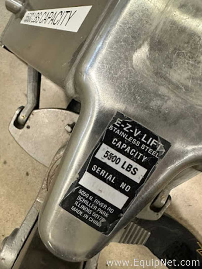 Patín / Transpaletas E-Z-V Lift Requisitos de aire 5500 LBS