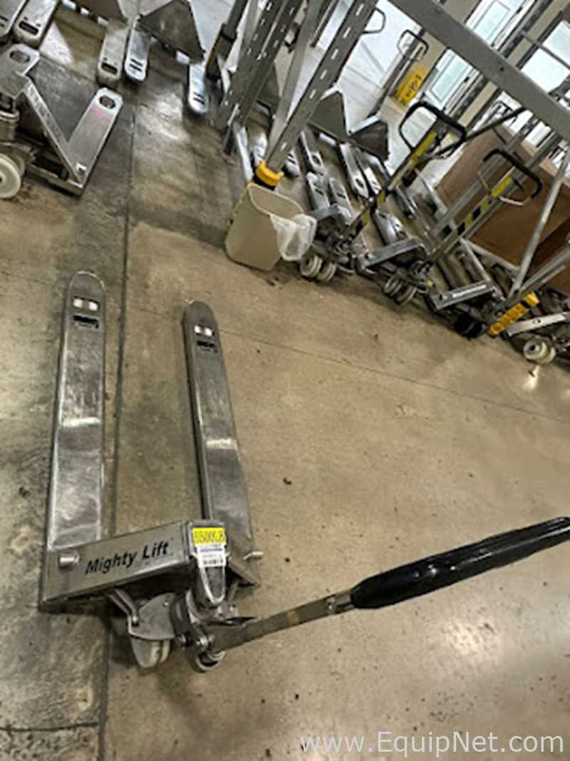 Macaco de Paletes Mighty Lift Requisitos de Ar 5500 LBS