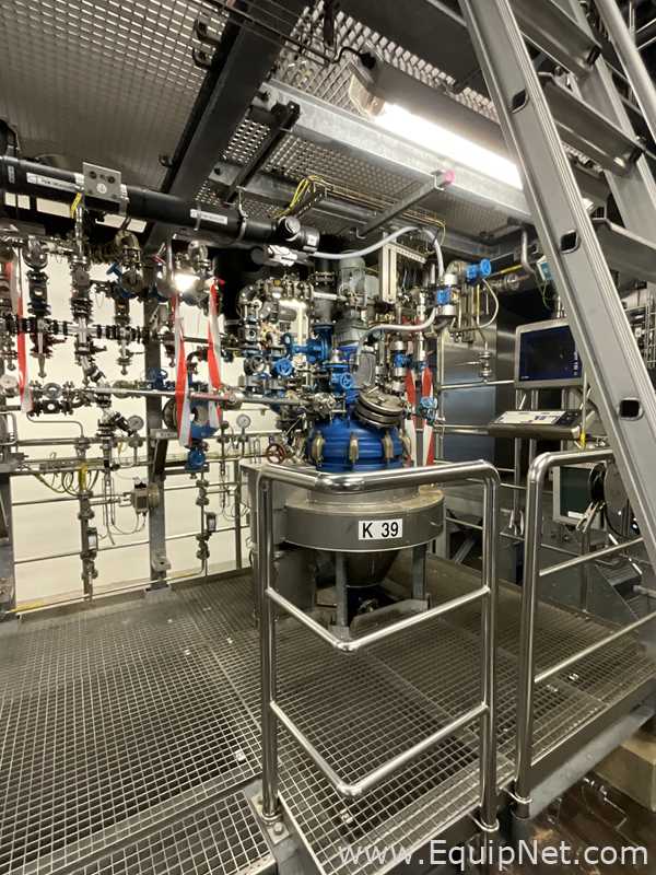 Pfaudler-Werke GmbH 100 Litre Glass Lined Jacketed Vacuum Rated Reactor