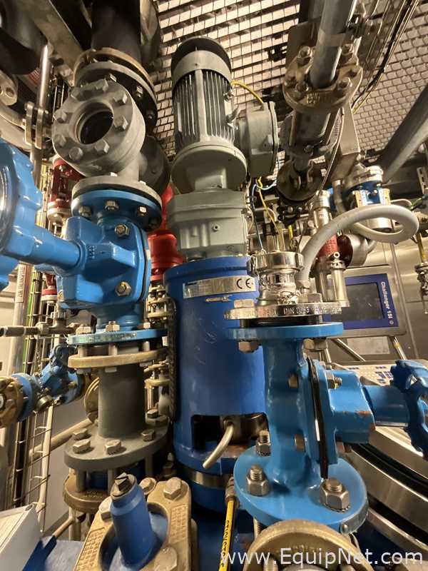Pfaudler-Werke GmbH 100 Litre Glass Lined Jacketed Vacuum Rated Reactor