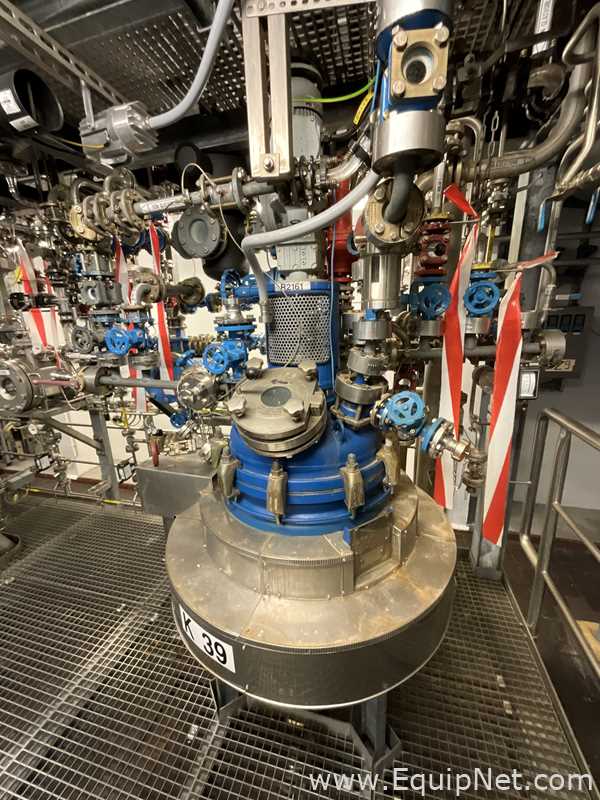 Pfaudler-Werke GmbH 100 Litre Glass Lined Jacketed Vacuum Rated Reactor