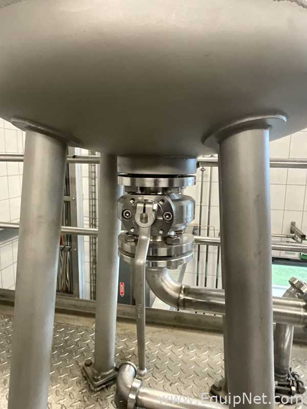 F. Gruber GmbH 170 Litre Stainless Steel Vacuum Rated Mixing Vessel