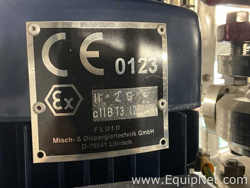 F. Gruber GmbH 170 Litre Stainless Steel Vacuum Rated Mixing Vessel