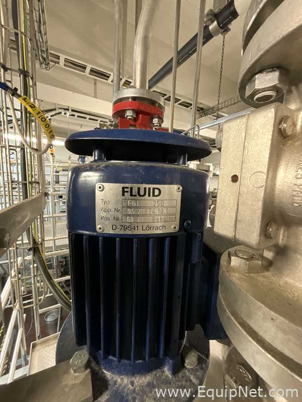 F. Gruber GmbH 170 Litre Stainless Steel Vacuum Rated Mixing Vessel