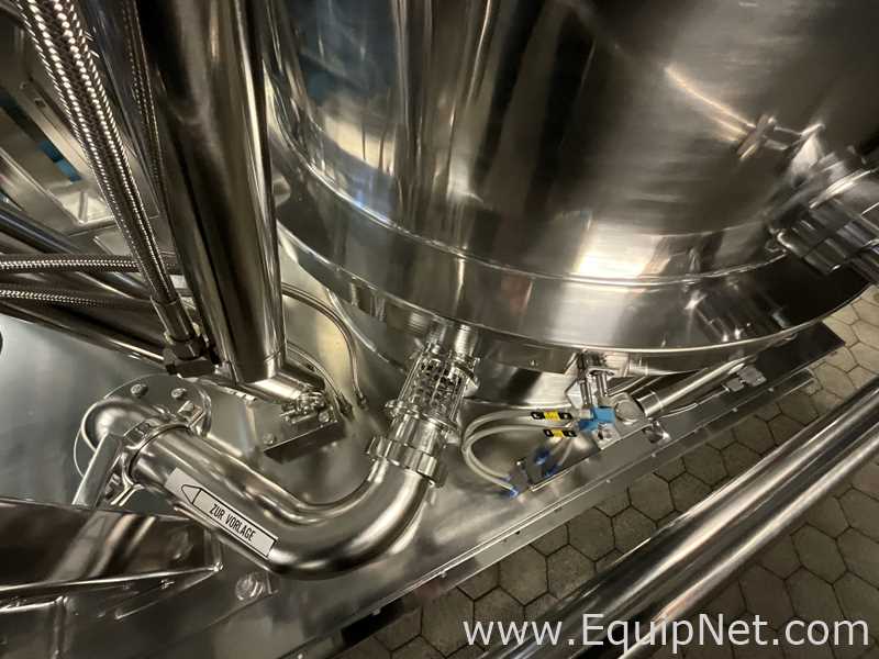 Centrífuga con Contenedores Acero inoxidable Ellerwerk 734 C cGMP