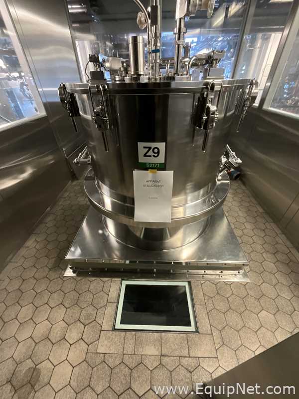 Centrífuga con Contenedores Acero inoxidable Ellerwerk 734 C cGMP