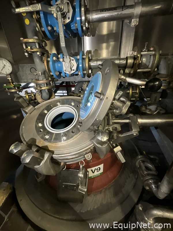 Centrífuga con Contenedores Acero inoxidable Ellerwerk 734 C cGMP