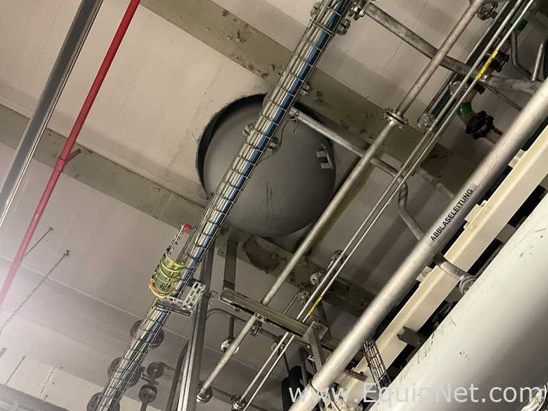 Centrífuga con Contenedores Acero inoxidable Ellerwerk 734 C cGMP