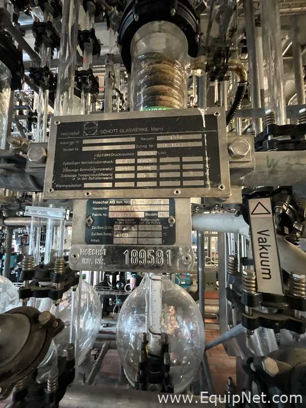 Columna de Procesos Schott Duran .  2750 Litros