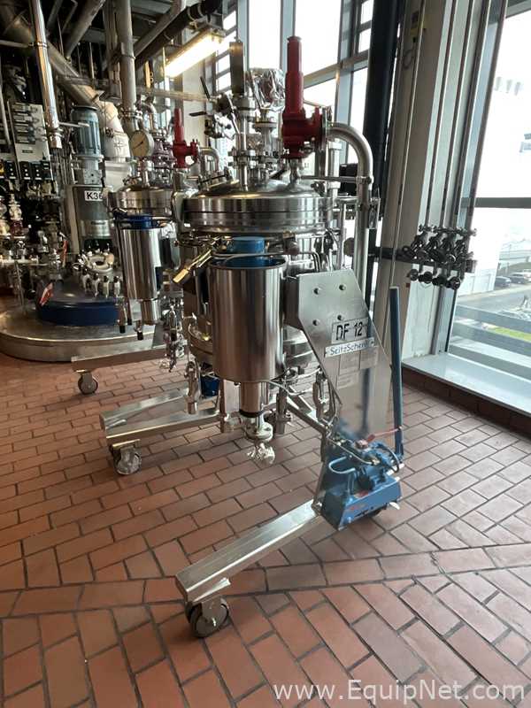 Seitz Schenk GmbH ESF600/125 125 Litre Hastelloy Mobile Vacuum Rated Jacketed Filter Vessel