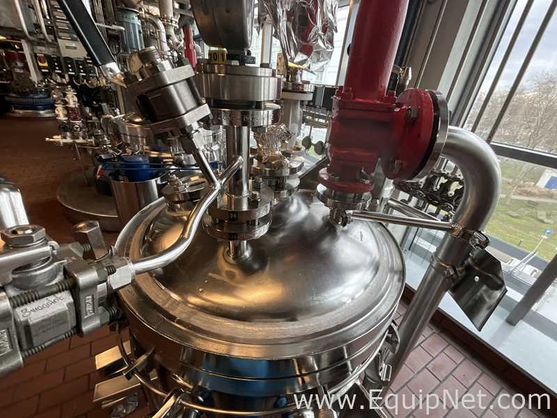 Seitz Schenk GmbH ESF600/125 125 Litre Hastelloy Mobile Vacuum Rated Jacketed Filter Vessel