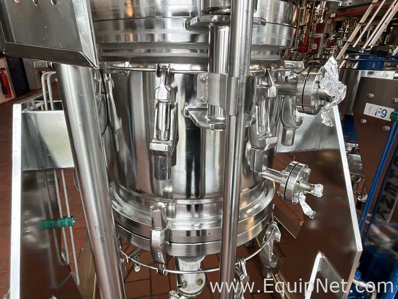 Seitz Schenk GmbH ESF600/125 125 Litre Hastelloy Mobile Vacuum Rated Jacketed Filter Vessel
