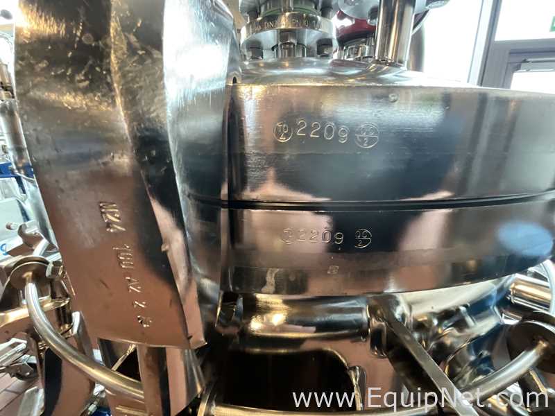 Seitz Schenk GmbH ESF600/125 125 Litre Hastelloy Mobile Vacuum Rated Jacketed Filter Vessel