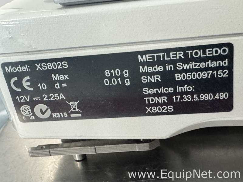 Balança de Laboratório Mettler Toledo XS802S