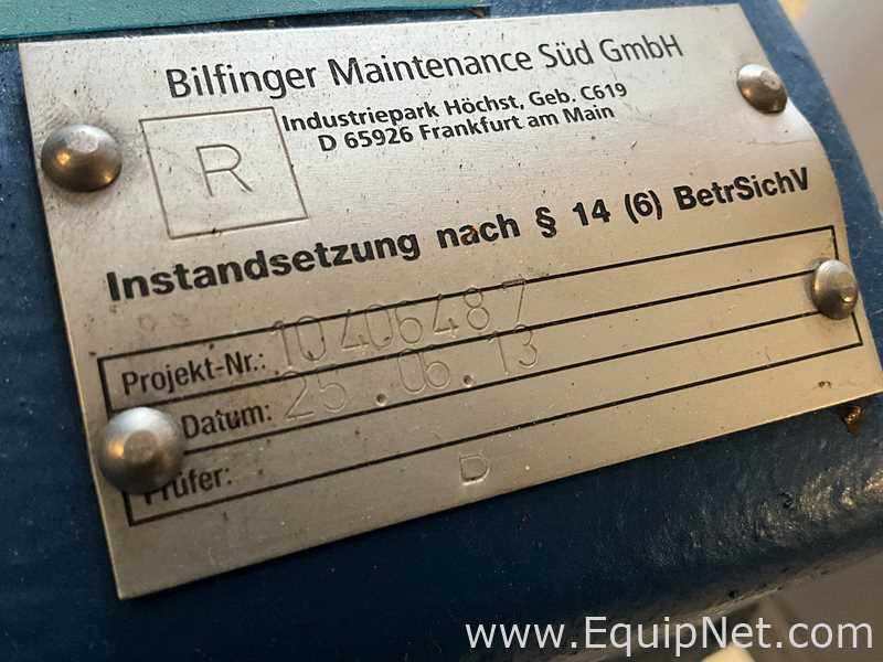 Siemens 2BE11510ZY8-2 Liquuid Ring Vacuum Pump and Condenser Skid