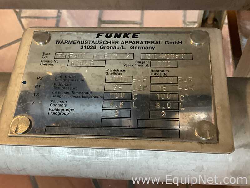 Siemens 2BE11510ZY8-2 Liquuid Ring Vacuum Pump and Condenser Skid