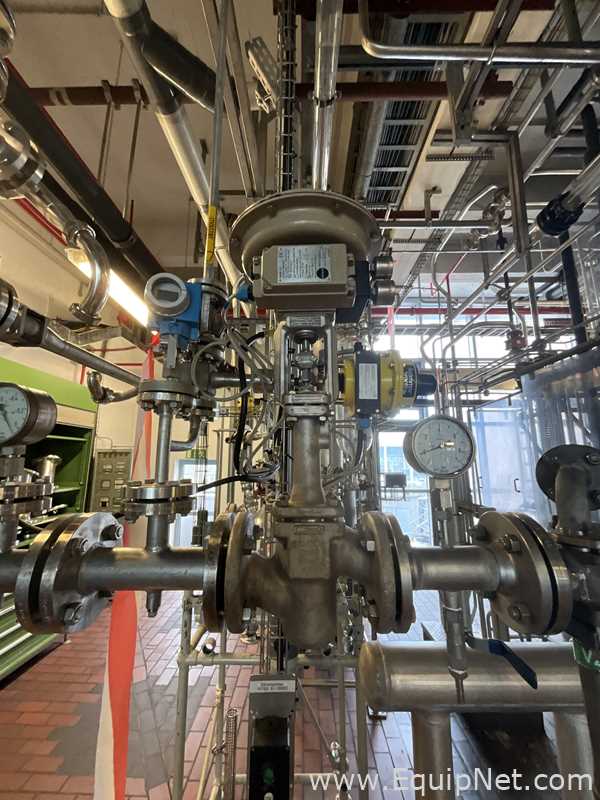 Siemens 2BE11510ZY8-2 Liquuid Ring Vacuum Pump and Condenser Skid