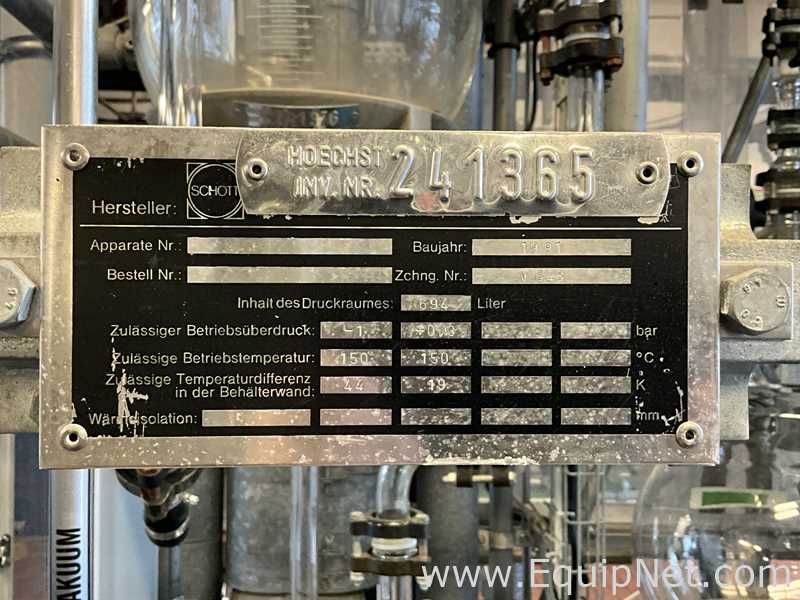 Evaporador Schott  .  694 Litros