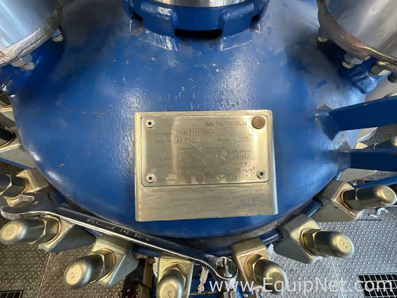 Reactor Thaletec Requisitos de aire 520 L.  520 Litros