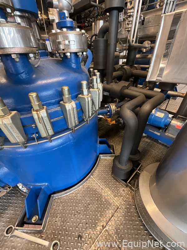 Reactor Thaletec Requisitos de aire 520 L.  520 Litros