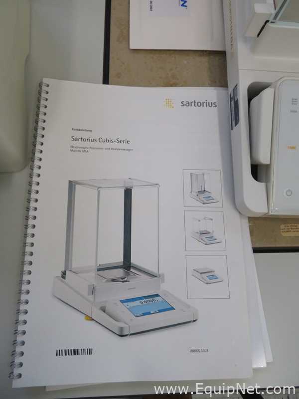 Báscula Sartorius Cubis MSA125P-100-DI