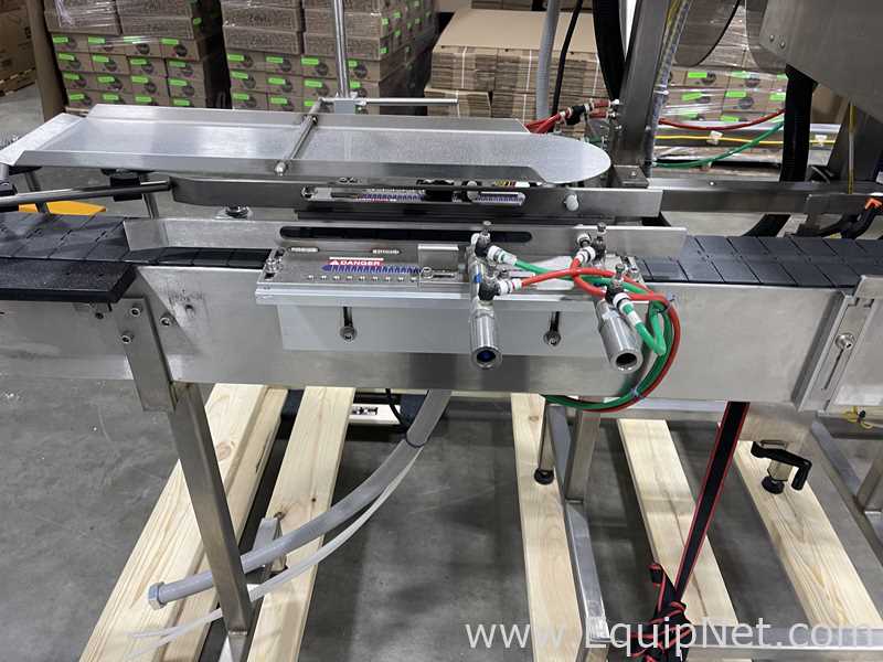 Marburg M-1250 GT2 Tamper Sleeve Applicator and Heat Shrink Tunnel