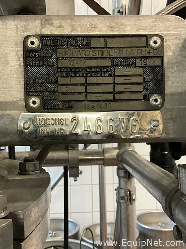 Recipiente de Mistura Schott  .  500 Litros