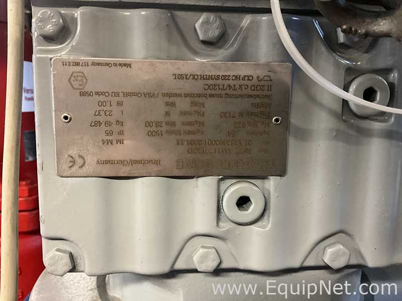 Reactor Thaletec Requisitos de aire 865 L.  865 Litros