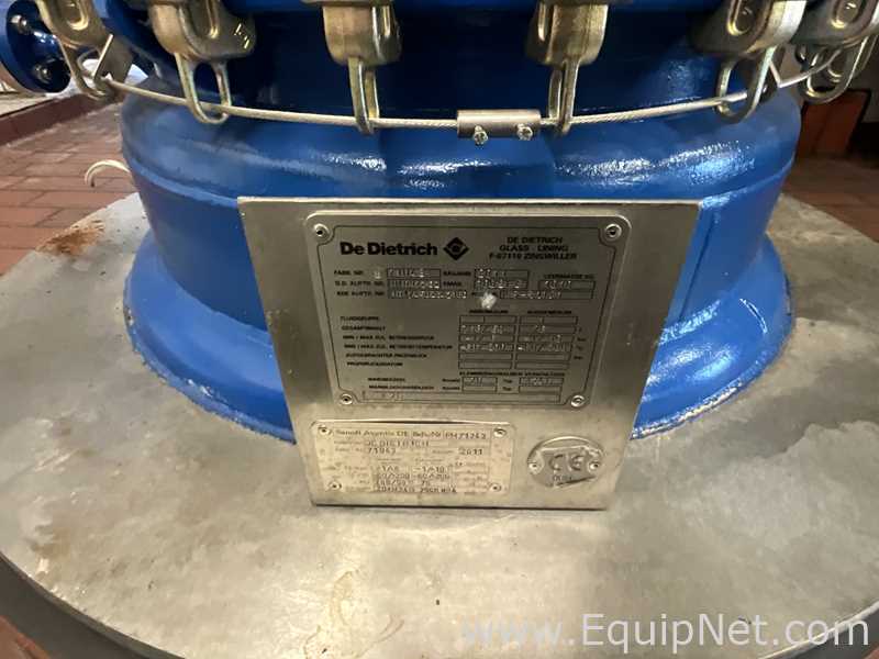 Reactor De Dietrich Requisitos de aire 268 L.  268 Litros