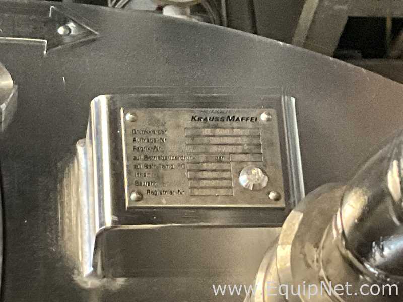 Centrífuga Peeler aço inox Krauss Maffei HZ 800 Ph