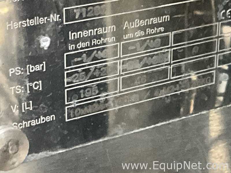 Reactor Pfaudler-Werke GmbH Requisitos de aire 100 L.  100 Litros