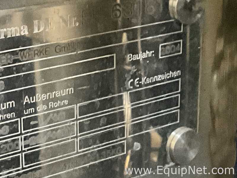 Reactor Pfaudler-Werke GmbH Requisitos de aire 100 L.  100 Litros