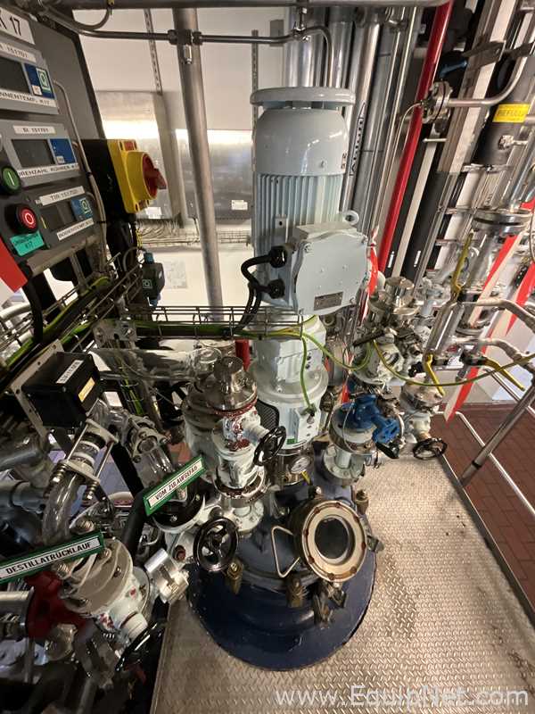 Reactor Pfaudler-Werke GmbH Requisitos de aire 100 L.  100 Litros