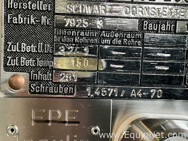 Recipiente Mezclador Acero inoxidable Schwarz Dornstetten .  281 Litros