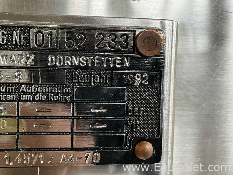 Recipiente Mezclador Acero inoxidable Schwarz Dornstetten .  281 Litros