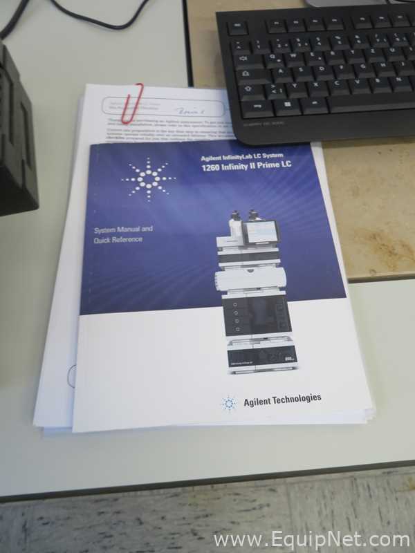 Agilent Technologies 1260 Infinity II HPLC System with 1260 Infinity II VWD Detector