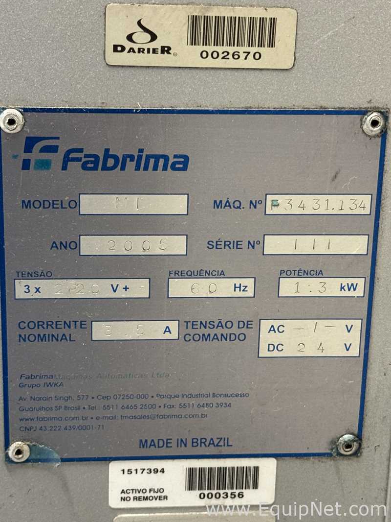 Encartonadora Horizontal Fabrima Co Cartopac.MI