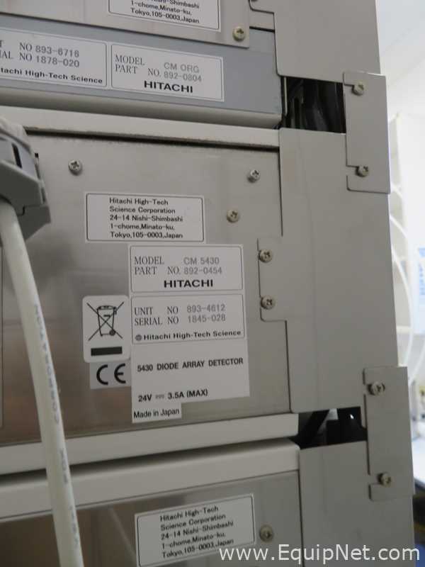 Sistema HPLC VWR Hitachi Chromaster