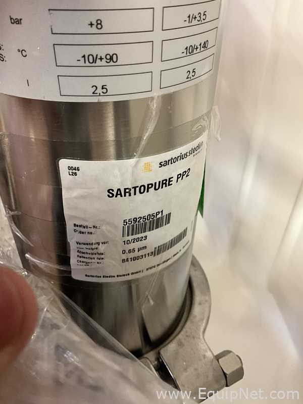 Sommer and Strassburger Filtra Line Stainless Steel Cartridge Filter Housing