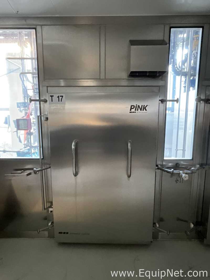 Pink GmbH VSD 850-550-120-10 830 Litre 2.4602 Hastelloy Jacketed Vacuum Oven
