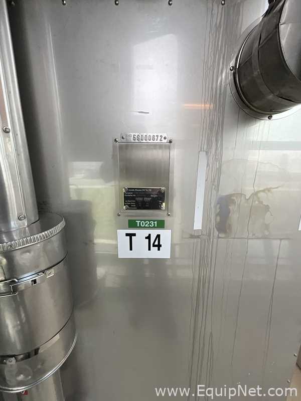 Pink GmbH VSD 850-550-120-10 830 Litre 2.4602 Hastelloy Jacketed Vacuum Oven