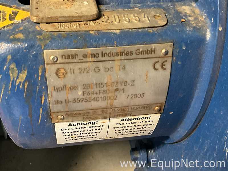 Bomba a Vácuo Nash Elmo Industries GmbH 2BE1151-0ZY8-Z