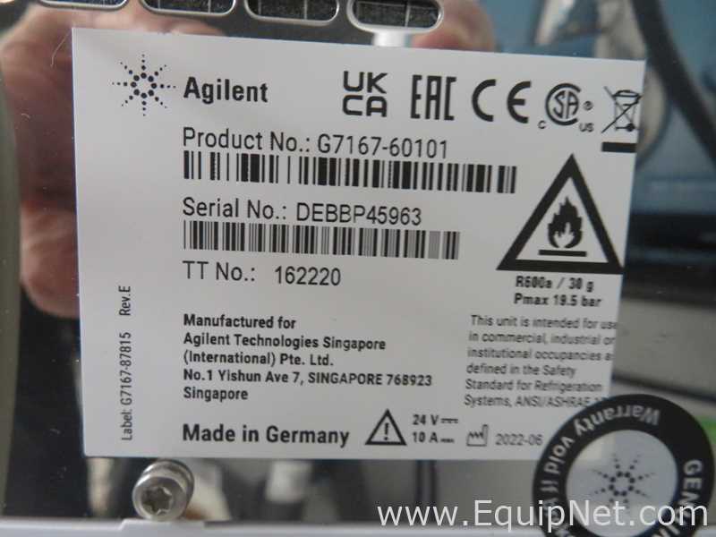 Agilent Technologies 1260 Infinity II HPLC System with VWD Detector