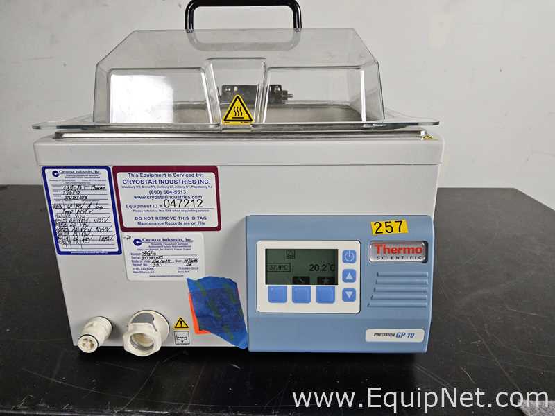 Baño María / Circulador Thermo Fisher Scientific TSGP10