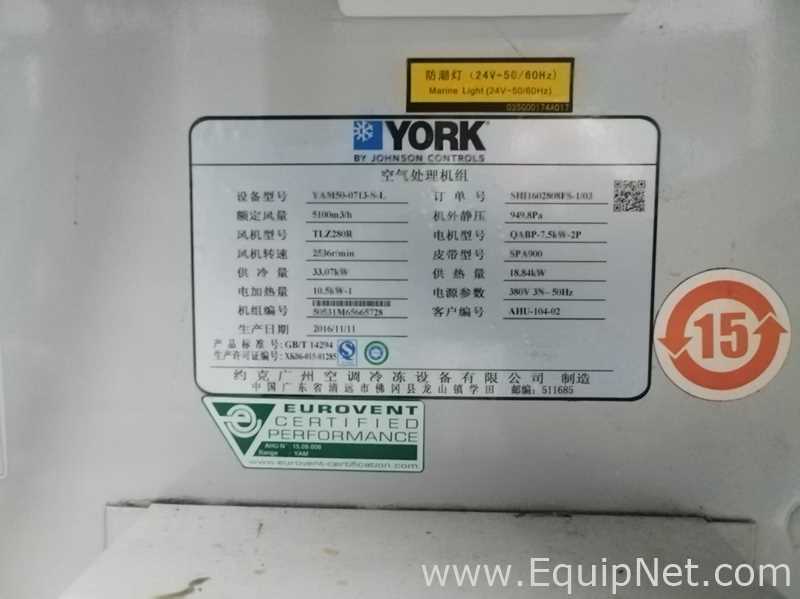 Manejadora de Aire York YAM50-0713-S-R