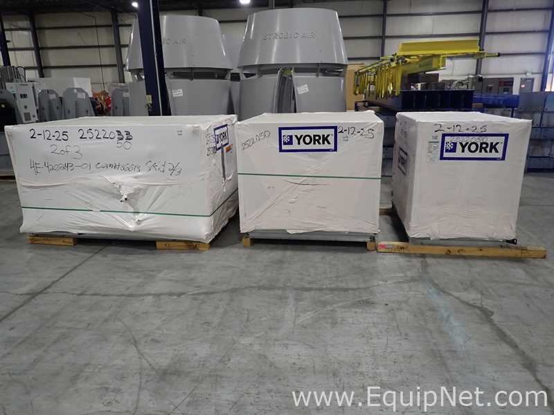 Unused York International XTI-48x60 Air Handler with Central Cooling Air Conditioner