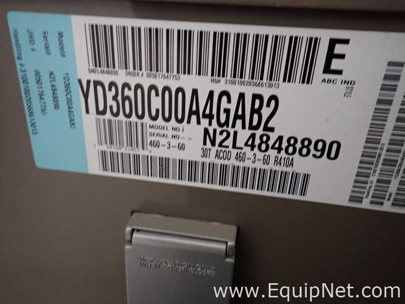 Unused York International XTI-48x60 Air Handler with Central Cooling Air Conditioner