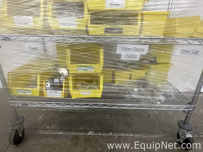 Various Gaskets, Clamps, Filter Dome Plates, Filter Caps, Tees, End Caps, Extensions, and Reducers