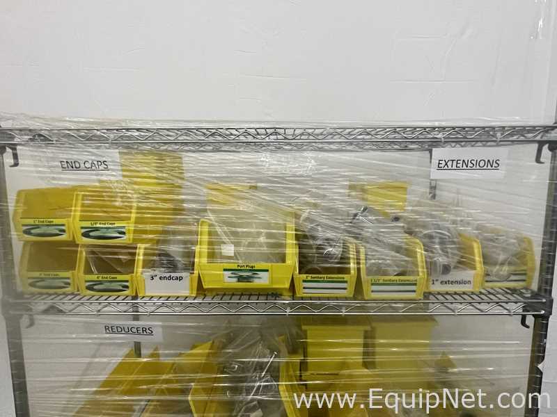 Various Gaskets, Clamps, Filter Dome Plates, Filter Caps, Tees, End Caps, Extensions, and Reducers